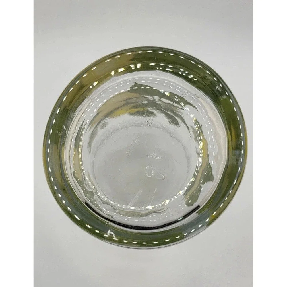 Vintage Crisa Royal Norfolk Lemons Drinking Glasses  16 oz Tumblers Set of 4